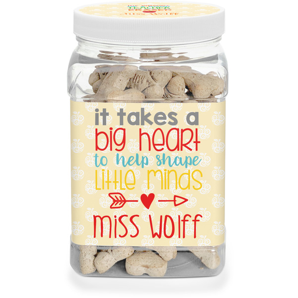 Personalized Dog Treat Jar Ceramic selling Dog Bone Shape Cookie Jar