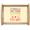 Teacher Quotes and Sayings Serving Tray Wood Large - Main