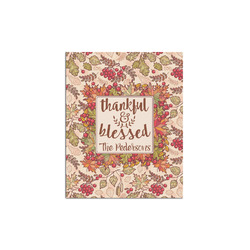 Thankful & Blessed Posters - Matte - 16x20 (Personalized)