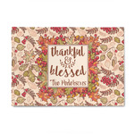 Thankful & Blessed 4' x 6' Indoor Area Rug (Personalized)