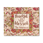 Thankful & Blessed 8' x 10' Indoor Area Rug (Personalized)