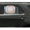 Thankful & Blessed Car Sun Shade Black - In Car Window