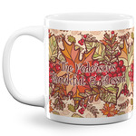 Thankful & Blessed 20 Oz Coffee Mug - White (Personalized)