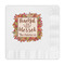 Thankful & Blessed Embossed Decorative Napkins (Personalized)