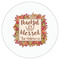 Thankful & Blessed Drink Topper - Small - Single