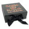 Thankful & Blessed Gift Boxes with Magnetic Lid - Black - Front (angle)