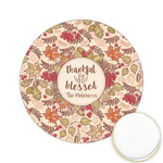 Thankful & Blessed Printed Cookie Topper - 2.15" (Personalized)