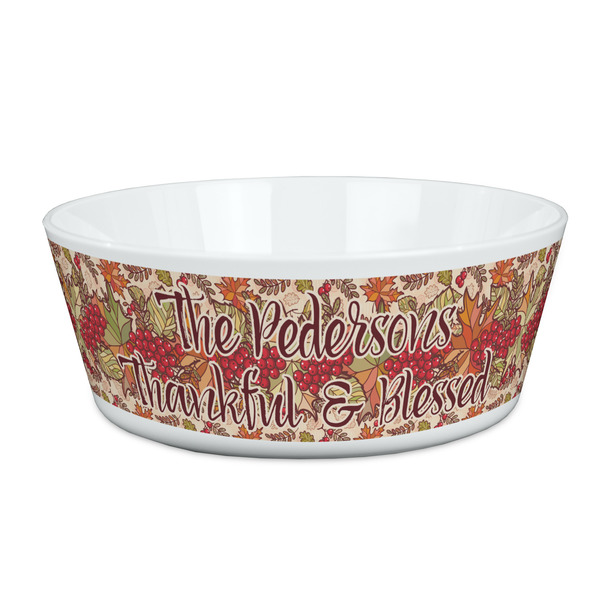 Custom Thankful & Blessed Kid's Bowl (Personalized)