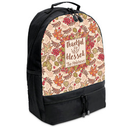 Thankful & Blessed Backpacks - Black (Personalized)