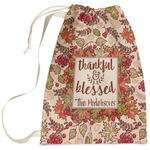 Thankful & Blessed Laundry Bag (Personalized)