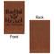 Thankful & Blessed Leatherette Sketchbooks - Small - Single Sided - Front & Back View