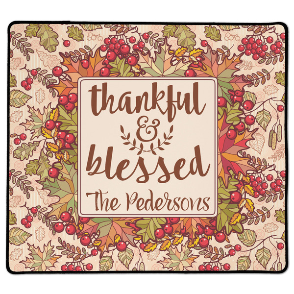 Custom Thankful & Blessed XL Gaming Mouse Pad - 18" x 16" (Personalized)