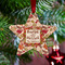 Thankful & Blessed Metal Star Ornament - Lifestyle