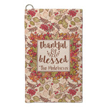 Thankful & Blessed Microfiber Golf Towel - Small (Personalized)