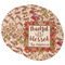 Thankful & Blessed Round Paper Coaster - Main