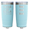 Thankful & Blessed Teal Polar Camel Tumbler - 20oz -Double Sided - Approval