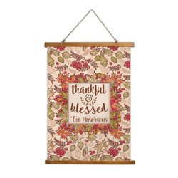 Thankful & Blessed Wall Hanging Tapestry (Personalized)