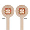 Thankful & Blessed Wooden 6" Stir Stick - Round - Double Sided - Front & Back