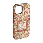 Thankful & Blessed iPhone Case - Rubber Lined - iPhone 15 (Personalized)