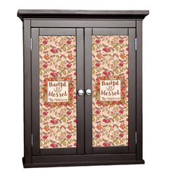 Thankful & Blessed Cabinet Decal - XLarge (Personalized)