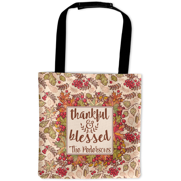 Custom Thankful & Blessed Auto Back Seat Organizer Bag (Personalized)