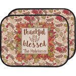 Thankful & Blessed Car Floor Mats (Back Seat) (Personalized)