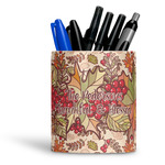 Thankful & Blessed Ceramic Pen Holder