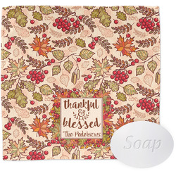 Thankful & Blessed Washcloth (Personalized)