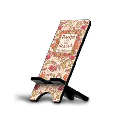 Thankful & Blessed Cell Phone Stand (Large) (Personalized)