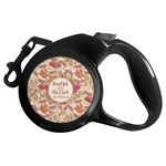 Thankful & Blessed Retractable Dog Leash - Medium (Personalized)