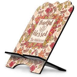 Thankful & Blessed Stylized Tablet Stand (Personalized)