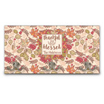 Thankful & Blessed Wall Mounted Coat Rack (Personalized)