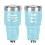 Tribe Quotes 30 oz Stainless Steel Tumbler - Teal - Double-Sided