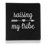 Tribe Quotes Leather Binder - 1" - Black