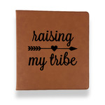 Tribe Quotes Leather Binder - 1" - Rawhide