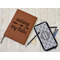 Tribe Quotes Leather Sketchbook - Large - Double Sided - In Context