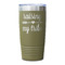 Tribe Quotes Olive Polar Camel Tumbler - 20oz - Single Sided - Approval