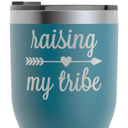 Tribe Quotes RTIC Tumbler - Dark Teal - Laser Engraved - Double-Sided