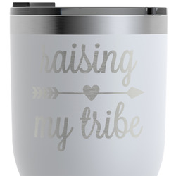 Tribe Quotes RTIC Tumbler - White - Engraved Front