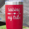 Tribe Quotes Red Polar Camel Tumbler - 20oz - Close Up