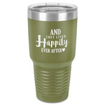 Wedding Quotes and Sayings 30 oz Stainless Steel Tumbler - Olive - Single-Sided
