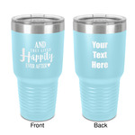 Wedding Quotes and Sayings 30 oz Stainless Steel Tumbler - Teal - Double-Sided