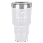 Wedding Quotes and Sayings 30 oz Stainless Steel Tumbler - White - Single-Sided