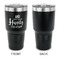 Wedding Quotes and Sayings 30 oz Stainless Steel Ringneck Tumblers - Black - Single Sided - APPROVAL