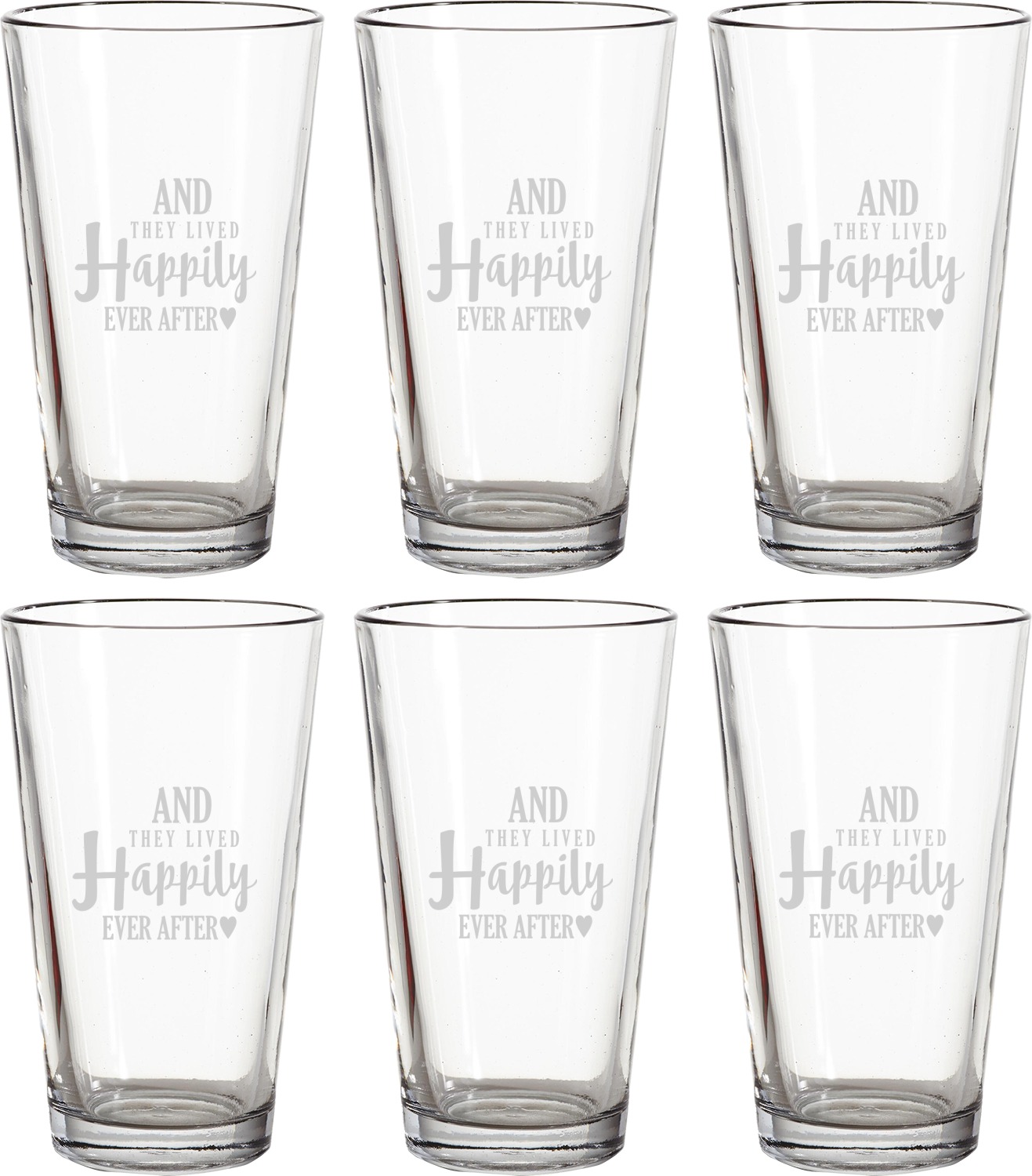 Wedding Quotes and Sayings Beer Glasses (Set of 4) (Personalized ...