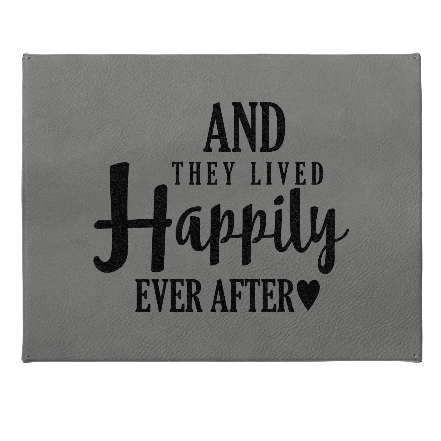 Personalised and They Lived Happily Ever After Wedding Gift