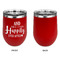 Wedding Quotes and Sayings Stainless Wine Tumblers - Red - Single Sided - Approval