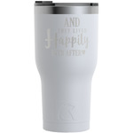 Wedding Quotes and Sayings RTIC Tumbler - White - Engraved Front