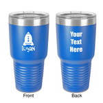 Space Explorer 30 oz Stainless Steel Tumbler - Royal Blue - Double-Sided (Personalized)