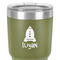 Space Explorer 30 oz Stainless Steel Ringneck Tumbler - Olive - Close Up